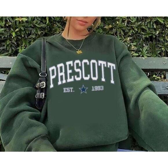Tops - Dallas Cowboys Dak Prescott Sweatshirt 24